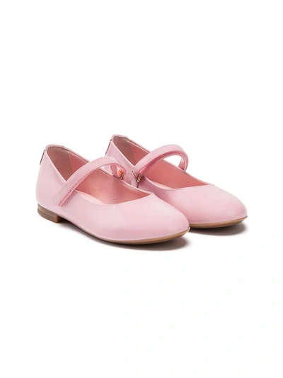 Shop Dolce & Gabbana Patent Leather Mary Jane Shoes In Pink