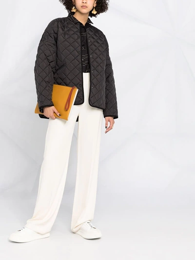 Totême Toteme Quilted Short Jacket In Black