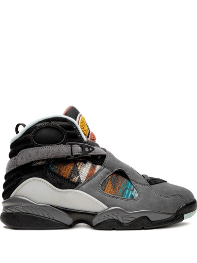 Shop Jordan Air  8 "n7" Sneakers In Black