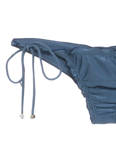 Lygia & Nanny Zaira Triangle Top Bikini Set In Blue