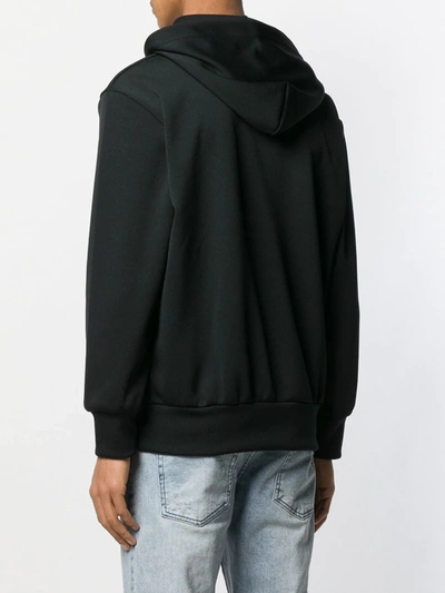 Shop Comme Des Garçons Play Heart Patch Hoodie In Black