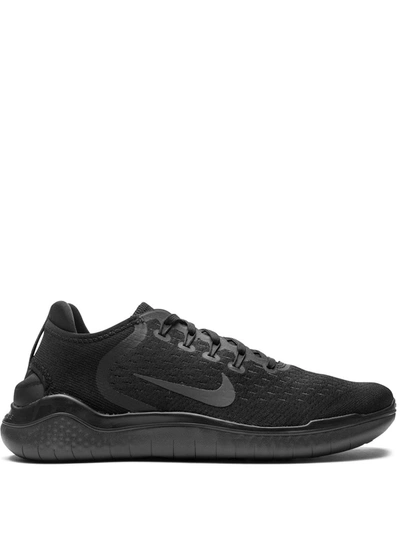 Shop Nike Free Rn 2018 Sneakers In Black