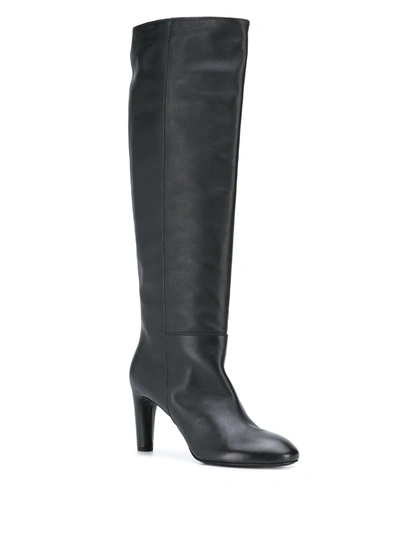 Shop Del Carlo Mid-calf Boots In Black