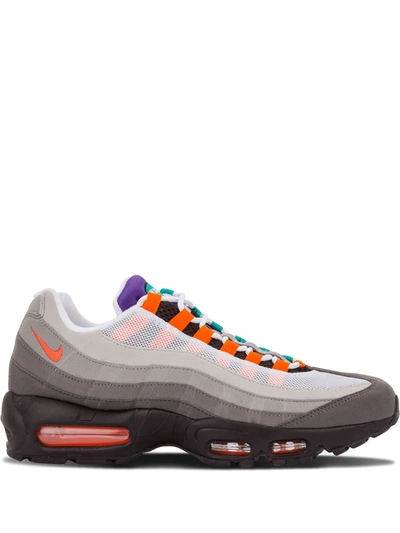 Shop Nike Air Max 95 Og Qs Sneakers In Grey