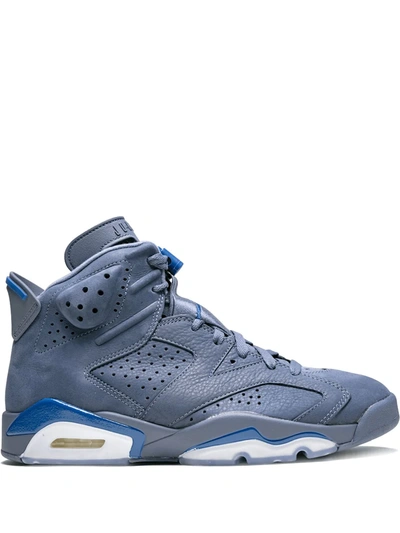 Jordan Air 6 Sneakers In Blue | ModeSens
