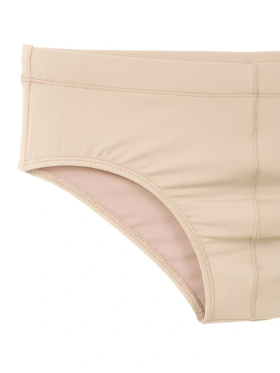 Shop Amir Slama Swimming Trunks In Neutrals