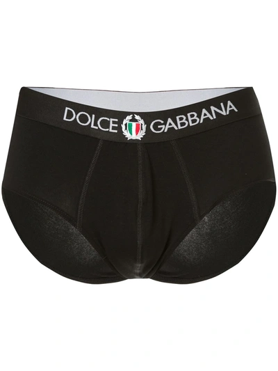 Shop Dolce & Gabbana Brando Briefs In Black