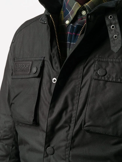 Shop Barbour International Blackwell Waxed Jacket