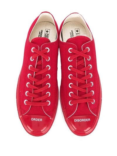 Shop Converse X Undercover Chuck 70 Sneakers In Red