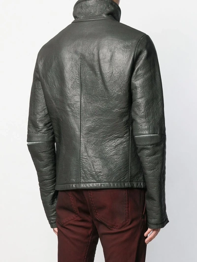 Shop Isaac Sellam Experience Aguerri Zip-up Jacket In Grey