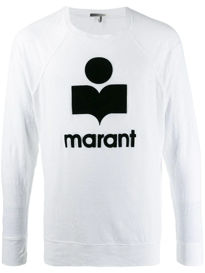 Shop Isabel Marant Kieffer Marant T-shirt In White