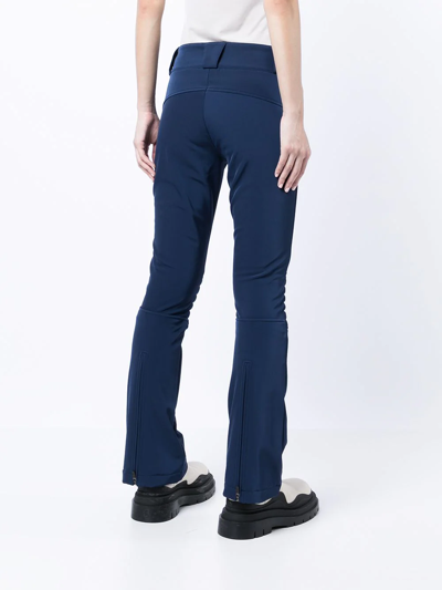 Shop Perfect Moment Aurora Flared Ski Trousers In Blau