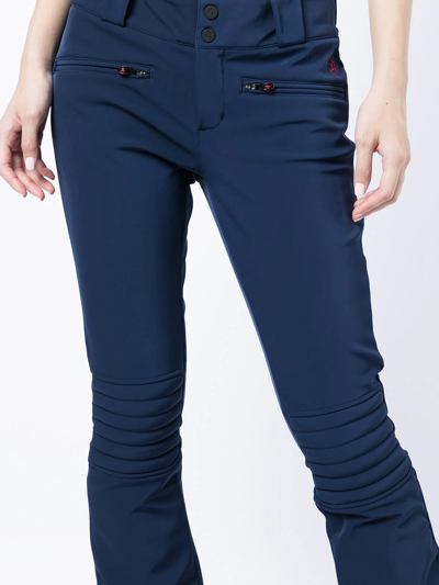 Shop Perfect Moment Aurora Flared Ski Trousers In Blau