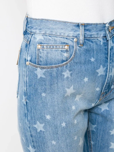 Shop Amapô Star Mom Jeans In Blue