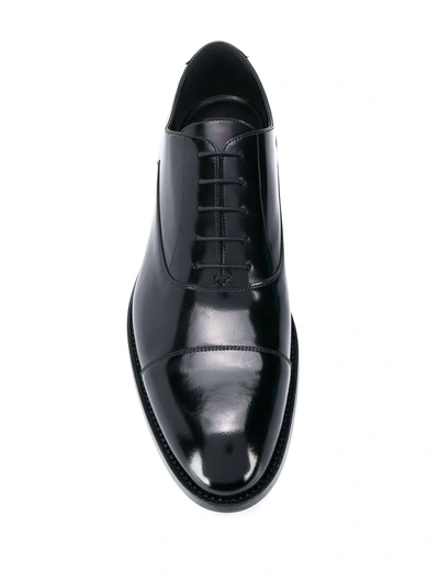 Shop Jimmy Choo Falcon Oxford Shoes In Black