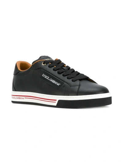 Shop Dolce & Gabbana Roma Low-top Sneakers In Black