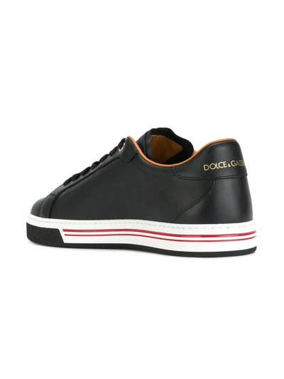 Shop Dolce & Gabbana Roma Low-top Sneakers In Black
