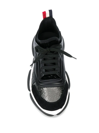 Shop Moncler Briseis Sneakers In Black