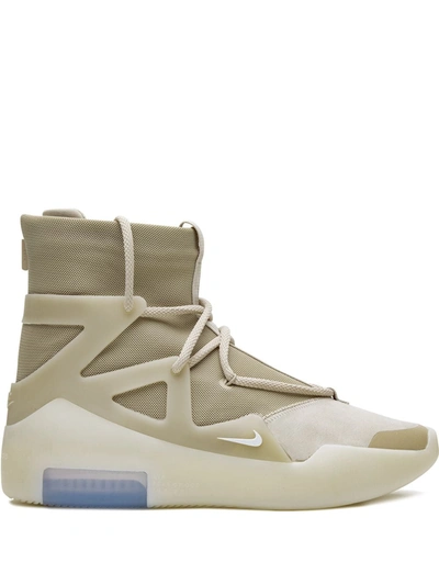 Shop Nike Air Fear Of God 1 "oatmeal" Sneakers In Neutrals