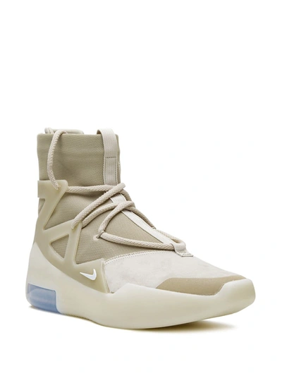 Shop Nike Air Fear Of God 1 "oatmeal" Sneakers In Neutrals