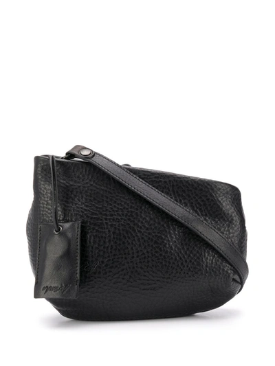 Shop Marsèll Asymmetric Leather Clutch In Black
