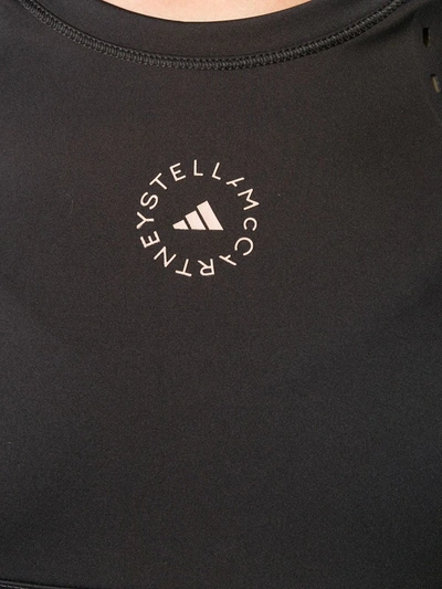 Shop Adidas By Stella Mccartney Truepurpose Logo Training Top In Black