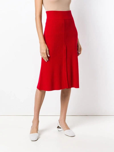 Shop Cashmere In Love Savannah Skirt In Red