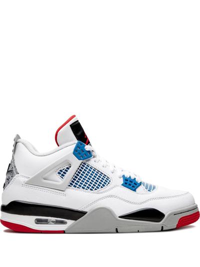 Shop Jordan Air  4 "what The" Sneakers In White