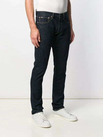 Shop Polo Ralph Lauren Straight Leg Jeans In Blue