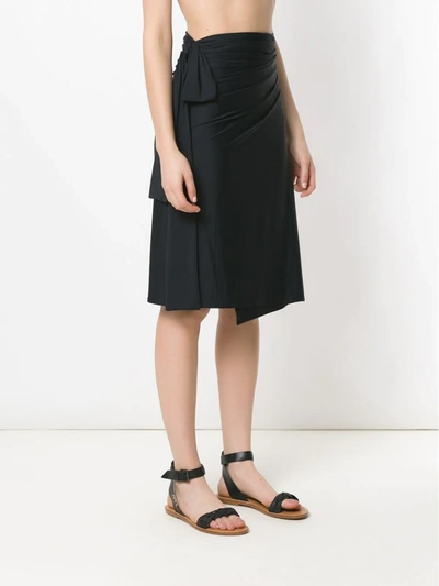 Lygia & Nanny Orixa Uv Pareo In Black