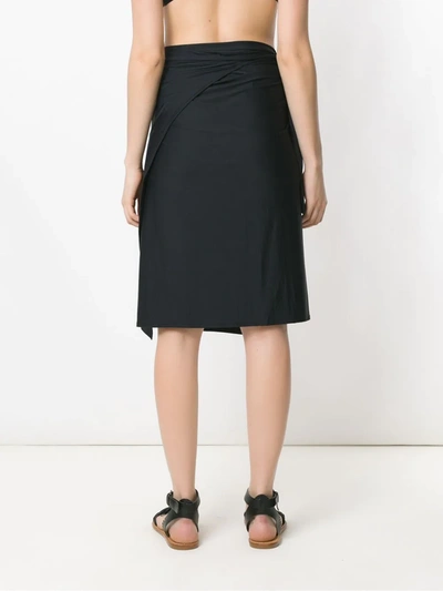 Lygia & Nanny Orixa Uv Pareo In Black