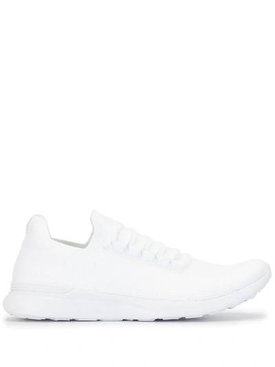 Apl Athletic Propulsion Labs Techloom Breeze Knit Running Shoe In White