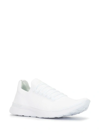 Apl Athletic Propulsion Labs Techloom Breeze Knit Running Shoe In White