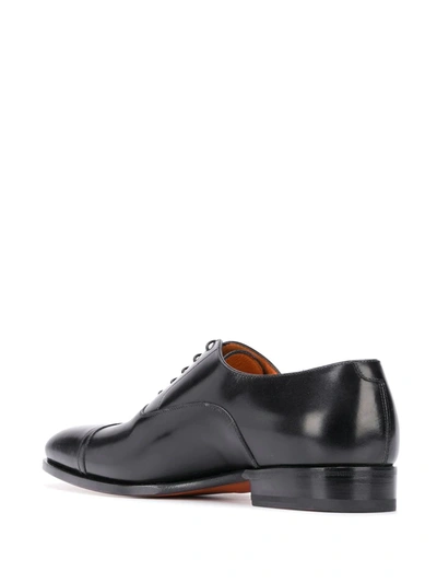 Shop Santoni Oxford Shoes In Black