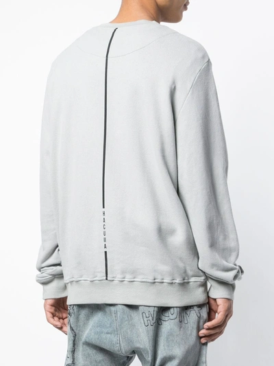 Haculla Can I Live Sweatshirt In Grey
