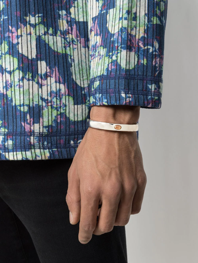 Parts Of Four Sistema Sapphire-embellished Bracelet In Metallic