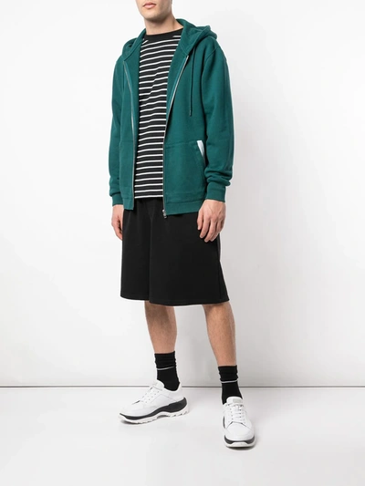 Palace Lique Zip Hoodie In Green