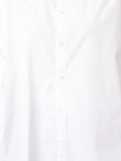 Shop Delada Slip Cuff Shirt In Weiss