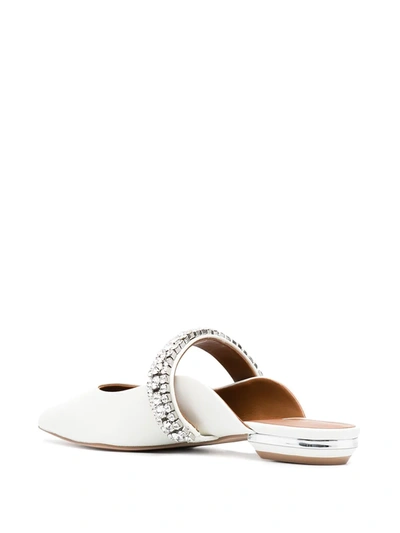 Shop Kurt Geiger Princely Pointed Mules In White