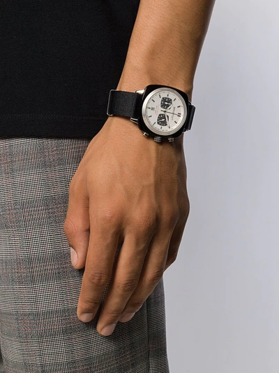 Briston Watches Clubmaster Sport Chrono 42mm In White