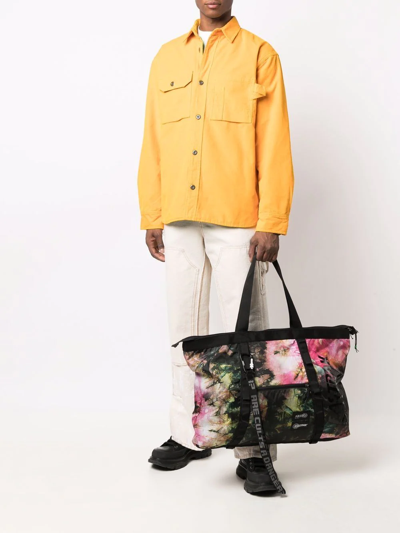 Diesel Button-up Overshirt Jacket In Yellow