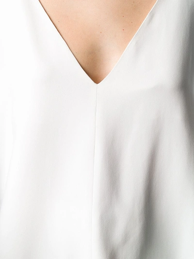 Shop Stella Mccartney V-neck Blouse In White