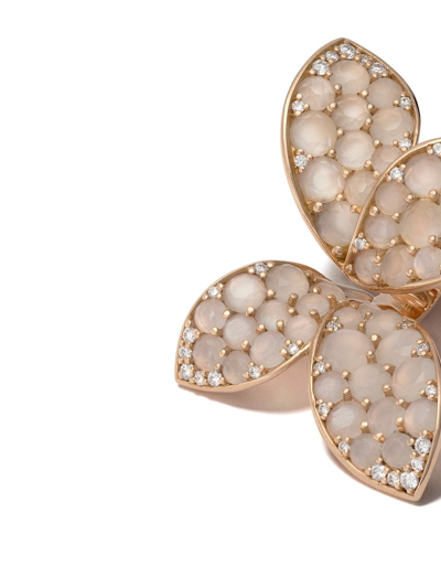 Pasquale Bruni 18kt Rose Gold Giardini Segreti Diamond Stud Earrings In Rose Gold