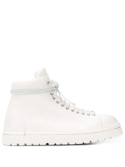 Shop Marsèll Pallottola Lace-up Boots In White