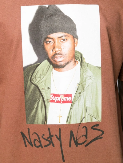 Shop Supreme Nasty Nas T-shirt In Brown
