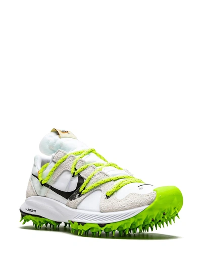 Shop Nike X Off-white Zoom Terra Kiger 5 Sneakers In White