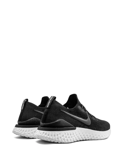 Shop Nike Epic React Flyknit 2 "black/black-gunsmoke" Sneakers