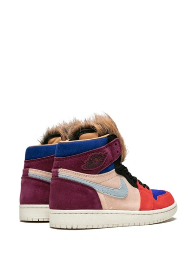 Jordan Air  1 High Og Nrg Aleali May Court Lux In Blue