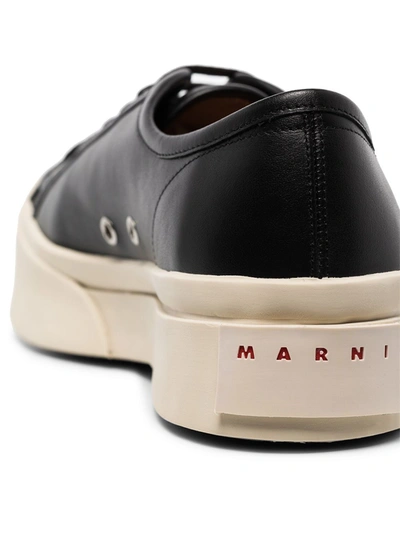 Shop Marni Pablo Low-top Sneakers In Black