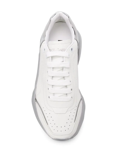 Shop Dolce & Gabbana Daymaster Low-top Sneakers In White